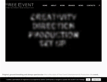 Tablet Screenshot of free-event.com
